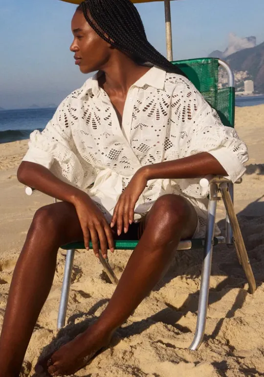 Sundress Florine Eyelet Dress Online