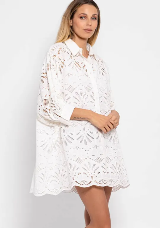 Sundress Florine Eyelet Dress Online