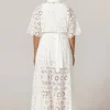 Miss June Gardenia Dress White Fashion
