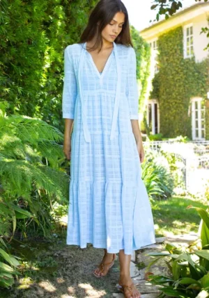 Honorine Giselle Dress Skylight Hot