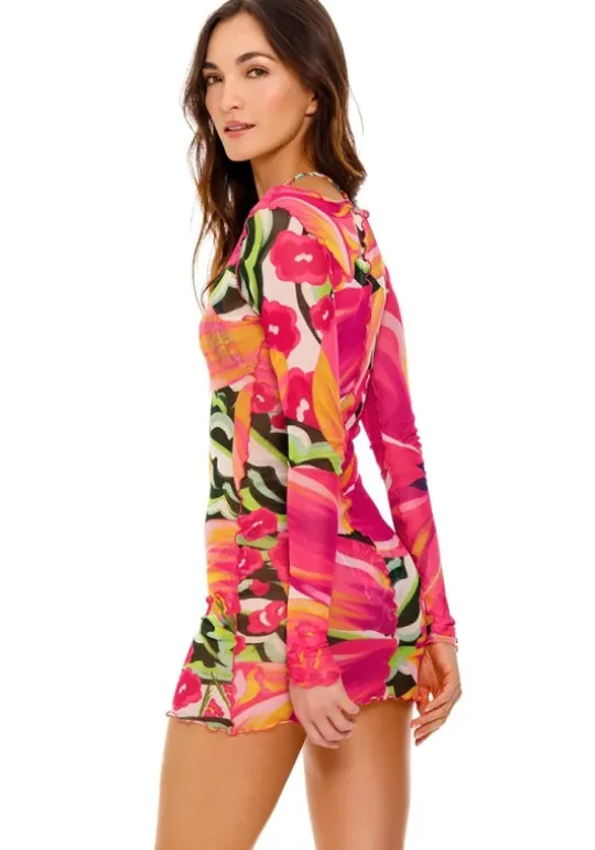 Agua Bendita Hadley Dress Citrus Clearance