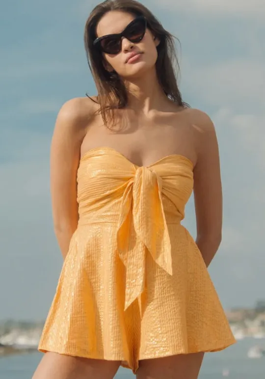 Sundress Ilanila Playsuit Apricot Outlet