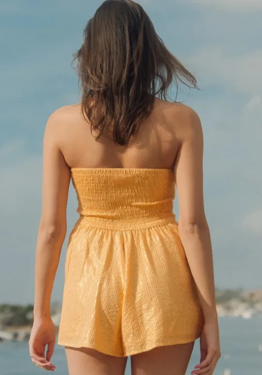 Sundress Ilanila Playsuit Apricot Outlet