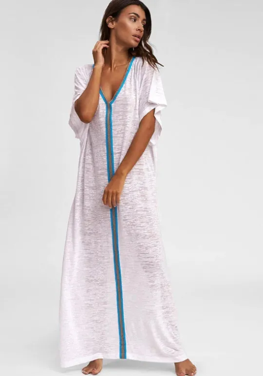 Pitusa Inca Abaya Kaftan White Hot