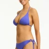Sea Level Iris Triangle Bikini New