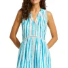Seafolly Isla Palm Ladder Dress Turquoise Isla Palm Turquoise Discount