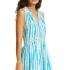 Seafolly Isla Palm Ladder Dress Turquoise Isla Palm Turquoise Discount