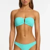 JETS Swimwear Isla Rib U Trim Bandeau Bikini Dolce Hot