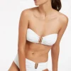 JETS Swimwear Jetset Bandeau Bikini White Outlet