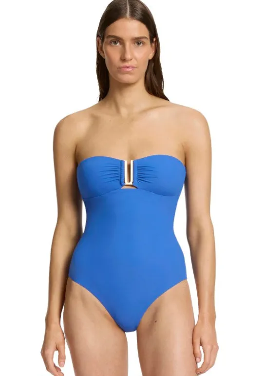 JETS Swimwear Jetset Bandeau Swimsuit Tide Fashion