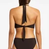 JETS Swimwear Jetset DD Halter Bikini Chocolate Hot
