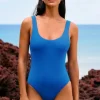 JETS Swimwear Jetset Scoop Neck Swimsuit Tide Discount