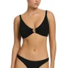 JETS Swimwear Jetset Trim Triangle Bikini Black Clearance