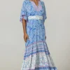 Miss June Kaira Dress Blue Online