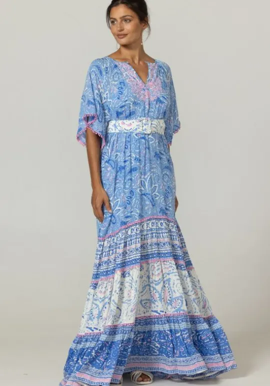 Miss June Kaira Dress Blue Online