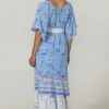 Miss June Kaira Dress Blue Online