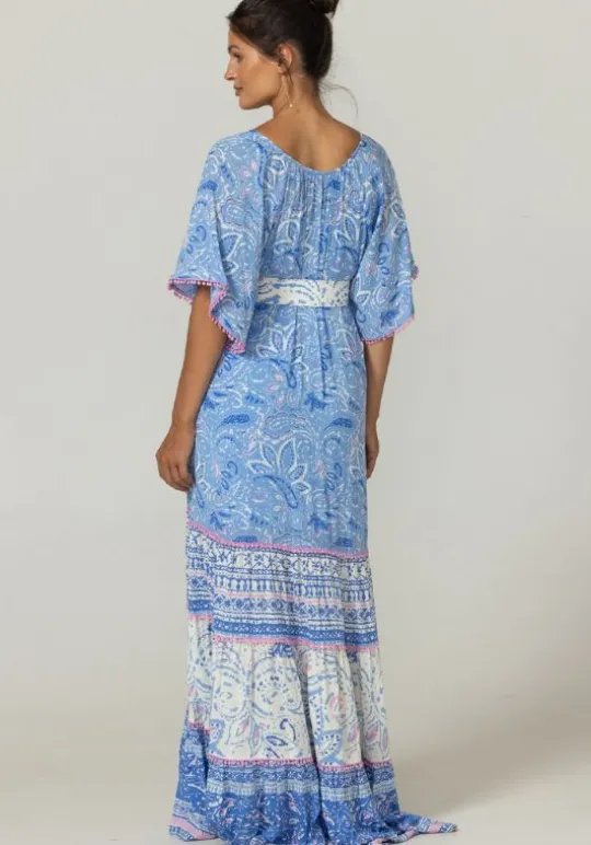Miss June Kaira Dress Blue Online
