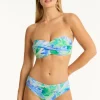 Sea Level Twist Bandeau Bikini Key Largo Sale