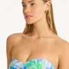 Sea Level Twist Bandeau Bikini Key Largo Sale