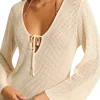 Seafolly Knit Cover Up Natural Clearance