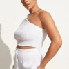 Faithfull The Brand Le Monoa One Shoulder Top White Fashion