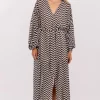 Sundress Louli Kaftan Black Stripe Outlet