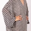 Sundress Louli Kaftan Black Stripe Outlet