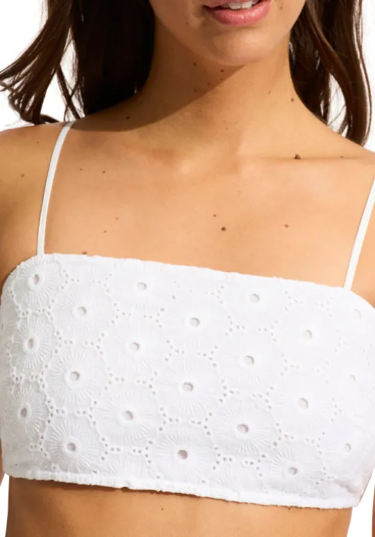 Seafolly Lulu Broderie Crop Top Fashion