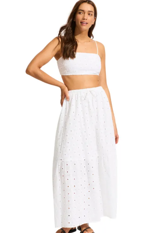 Seafolly Lulu Broderie Crop Top Fashion