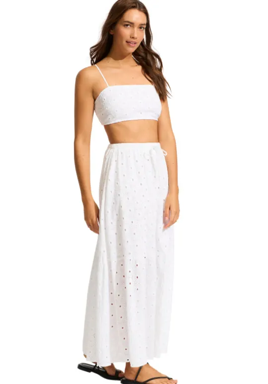 Seafolly Lulu Broderie Skirt Clearance