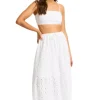 Seafolly Lulu Broderie Skirt Clearance