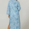 Miss June Lulu Kaftan Blue Discount