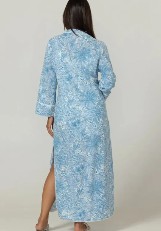 Miss June Lulu Kaftan Blue Discount