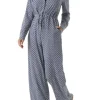 Melissa Odabash Lynn Jumpsuit Links Navy Clearance