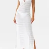Melissa Odabash Maddie Crochet Beach Dress White Discount
