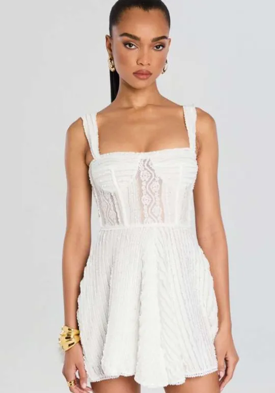 Charo Ruiz Mai Short Dress White Best