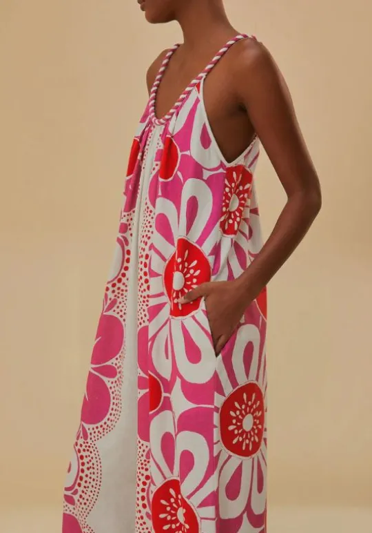 Farm Rio Maia Jumpsuit New