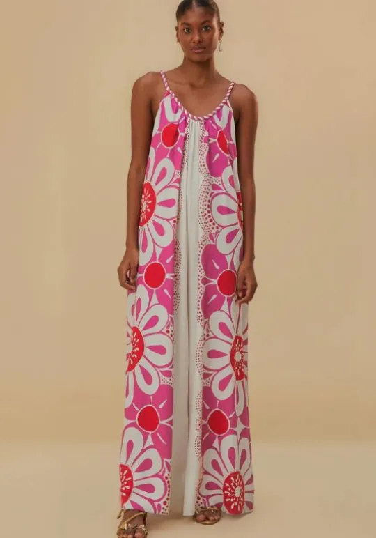 Farm Rio Maia Jumpsuit New