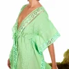 Charo Ruiz Maisie Kaftan Green WashedGreen Sale
