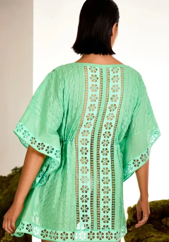 Charo Ruiz Maisie Kaftan Green WashedGreen Sale