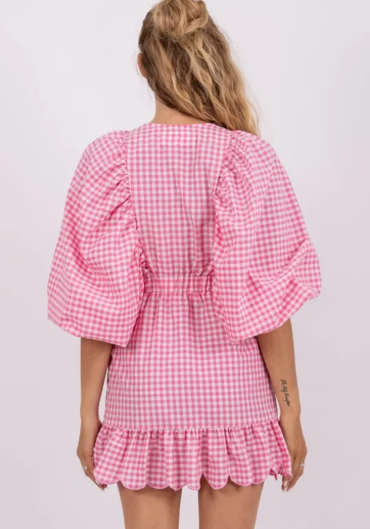 Sundress Marine Short Dress Pink Discount