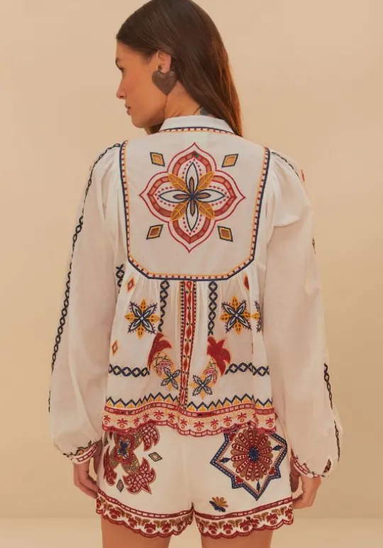 Farm Rio Marys Tiles Shorts Sale