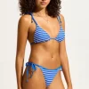Seafolly Mesh Effect Triangle Bikini Azure Mesh Effect Azure Hot