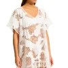 Seafolly Mesh Kaftan White New