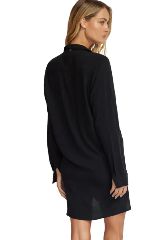 PQ Swim Millie Tie Cover Up Midnight Hot