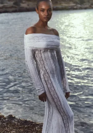 Charo Ruiz Minerva Long Dress White Discount