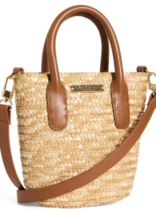 Seafolly Mini Raffia Bag Discount