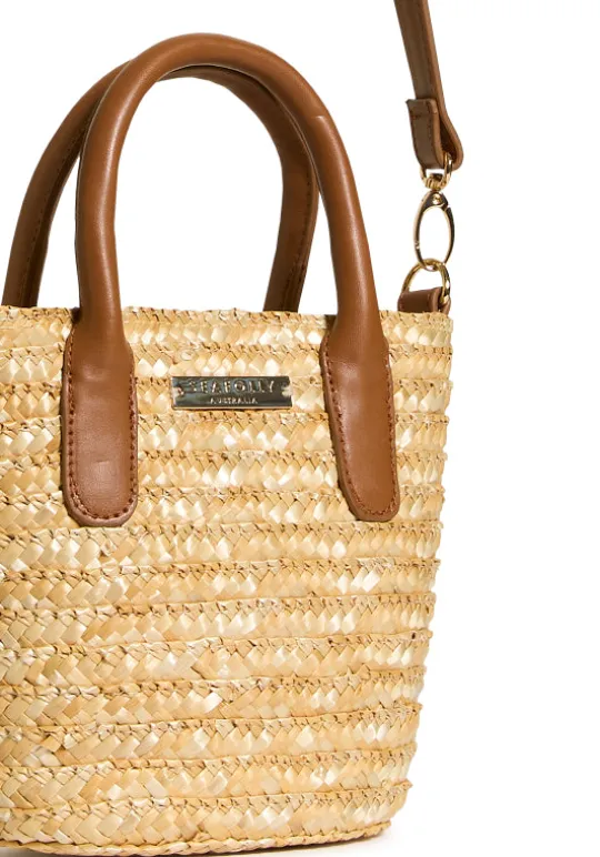 Seafolly Mini Raffia Bag Discount