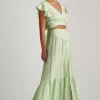 Pearl & Caviar Mint Zakar Skirt Best