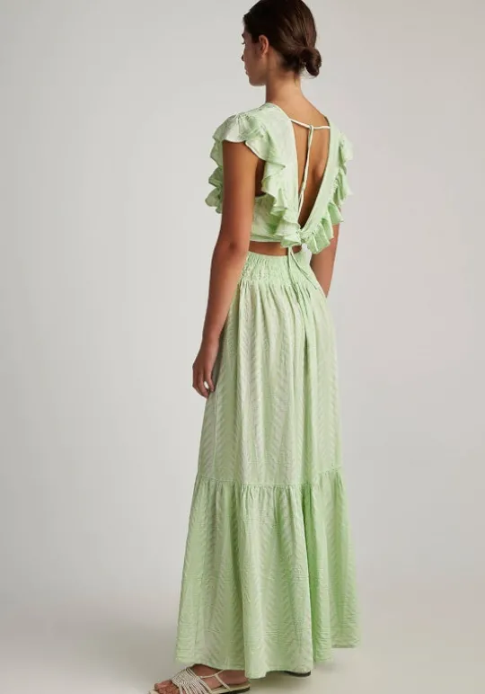 Pearl & Caviar Mint Zakar Skirt Best